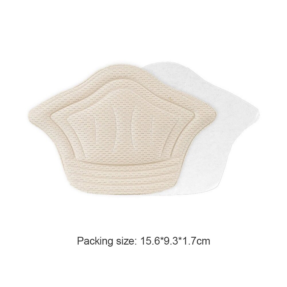 Plantillas para zapatos deportivos, almohadillas para el talón, tamaño ajustable, antidesgaste, almohadilla para los pies, plantilla de inserción, Protector para el talón, pegatina trasera, 2 piezas: 2pcs Skin Thin A
