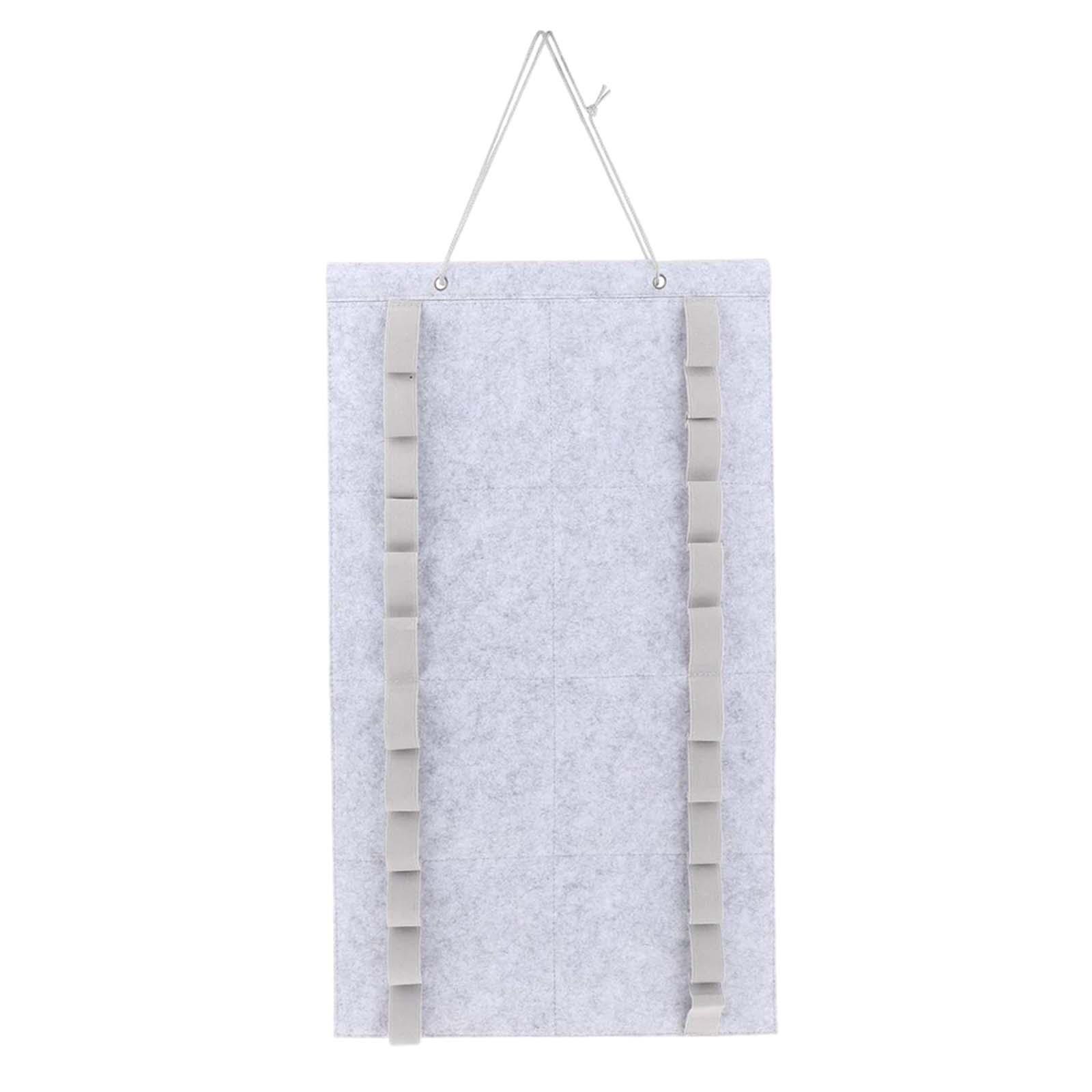 Taekwondo Riem Display Muur Opknoping Karate Riem Display Rack Vilten Doek Vechtsport Riemen Organizer voor MMA Taekwondo Boksen: GRIJS