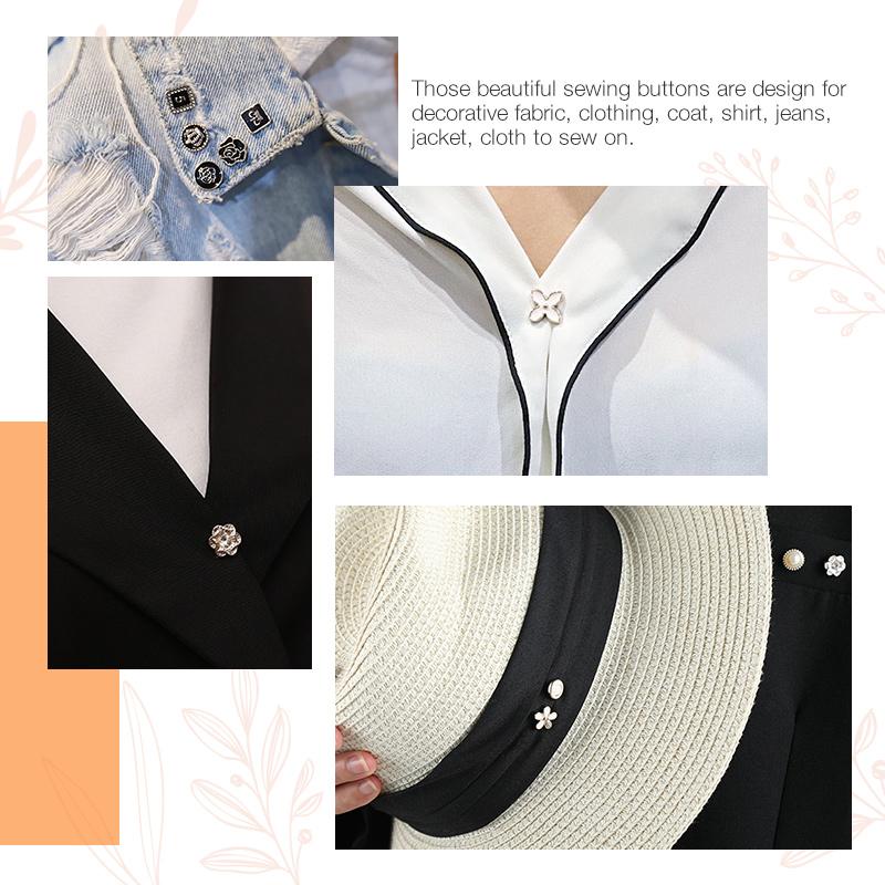 Voorkomen Accidentele Blootstelling Van Knoppen Mode Metalen Magneet Knop Voor Diy Zakken Snaps Knoppen Sluiting Sluiting Naaien Accessoires