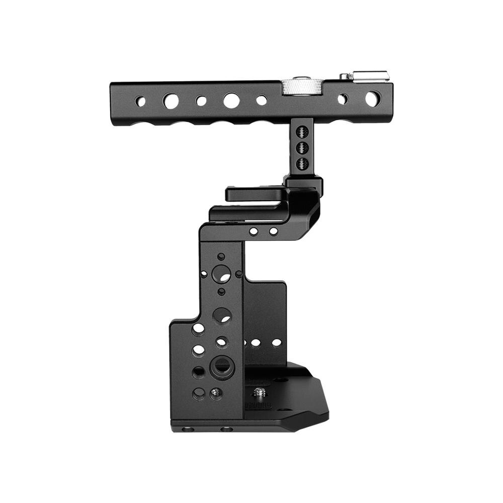 BGNing Aluminum Video Camera Cage Mount Stabilizer Rig with Top Handle For Z CAM E2 E2-S6 / F6 / F8 4K Cinema Camera Protector