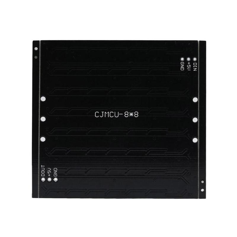 WS2812B 8x8 64-Bit Full Color 5050 RGB LED Lamp Panel Light for Arduino