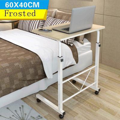 Notebook Computer Bureau Bed Leren met Huishoudelijke Lifting Opvouwbare Mobiele Nachtkastje Schrijven Desktop Computer Bureau: 2