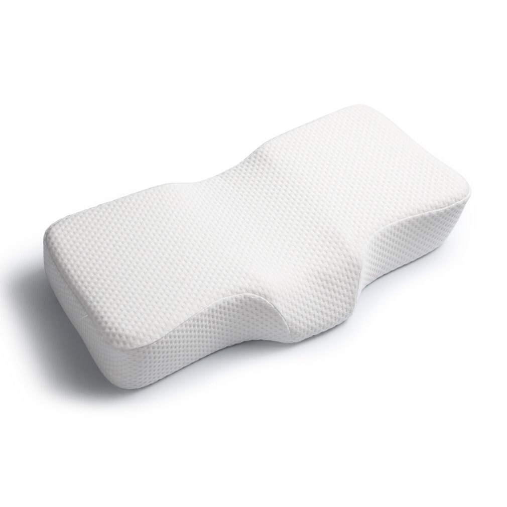 Memory Sponge Bed Pillow Neck Protection Slow Rebound Memory Foam Butterfly Shape Pillow Healthy Cervical Pillow