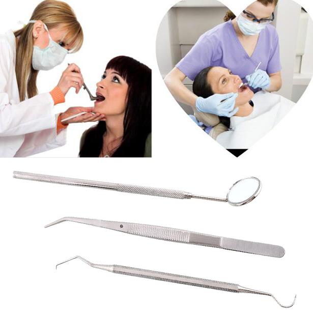 Raspador de calculadora de sarro Dental y juego de herramientas de escarificador de espejo Dental