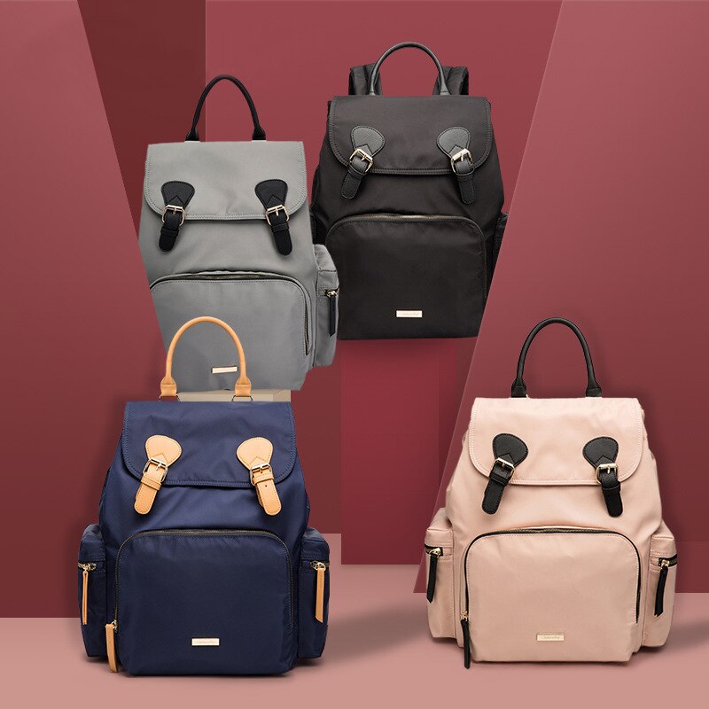 Llegadas estilo Multi-funcional de la mochila de de gran capacidad bolso de mochila impermeable mamá