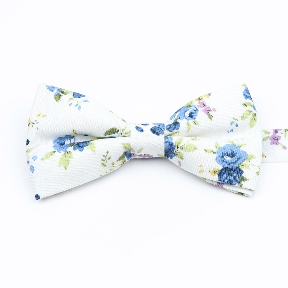 Kleurrijke Bloemen Strikjes Mode Katoen Print Bowtie Stropdassen Voor Mannen Wedding Party Pakken Gravata Vlinder Sjaaldassen: 42