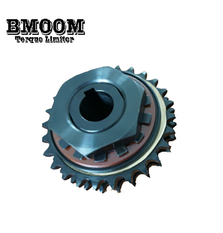 BML economic friction torque limiter with sprocket overload clutch motor torque limiting coupling torque limiters with sprocket