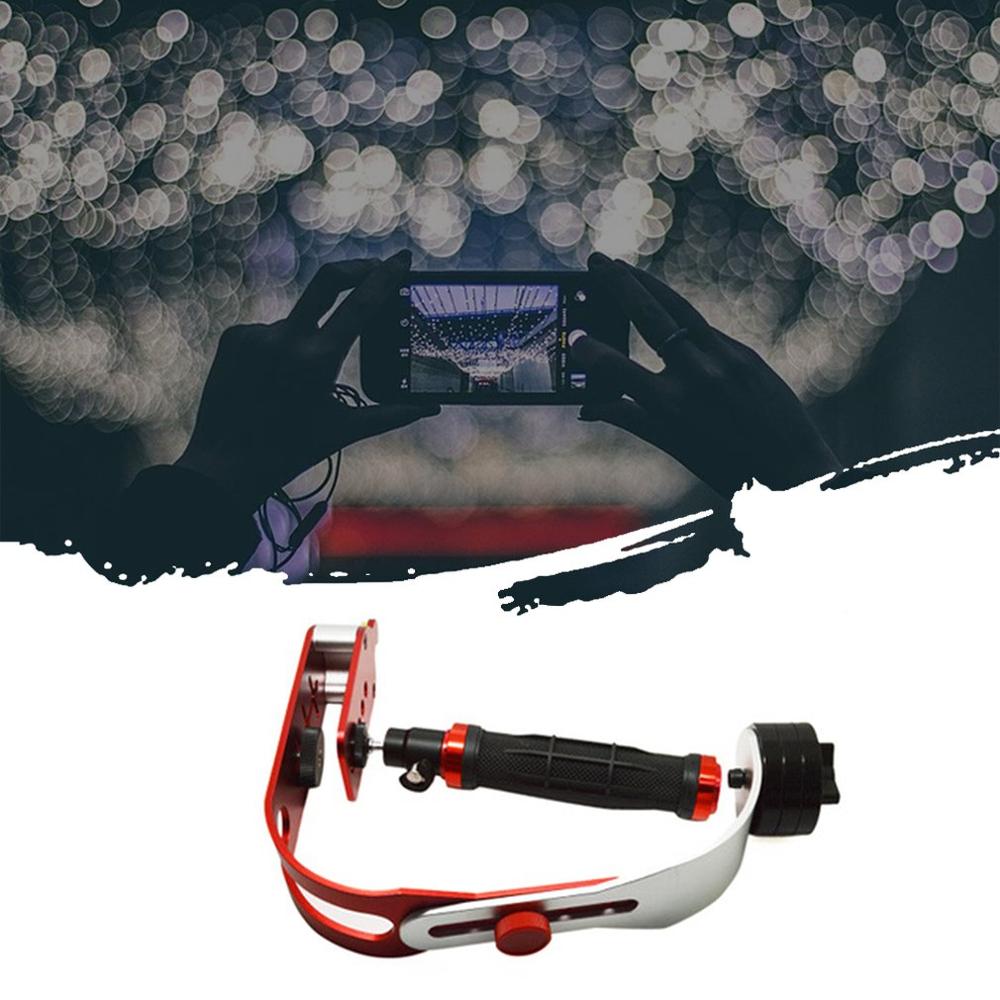 Mini Handheld Digital Camera Stabilizer Alloy Aluminum Video Stabilizer For Camcorders DSLRs HD DSLRs