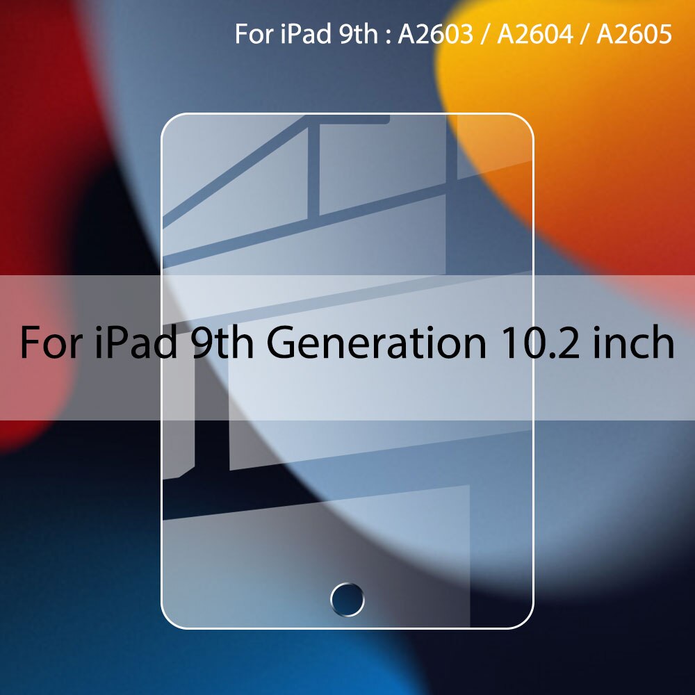 Osłona ekranu dla Ipad Air 5 4 2022 Pro 11 2020 9.7 Cal szkło hartowane dla Ipad 10.2 Mini 6 3 2 6th 5th Gen hartowane: For ipad 9th 10.2