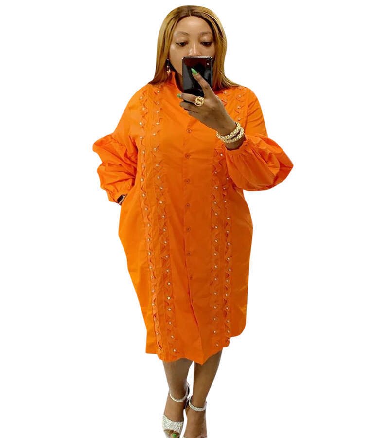 African Dresses For Women Vetement Femme Yellow Africa Shirt Dress African Clothes Dashiki Ankara Dresses Ladies