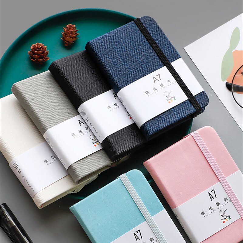 A6/A7 Portable Notebook Office Pocket Book Mini Student Office Financial Management Hand Book Memo Diary Planner Agenda