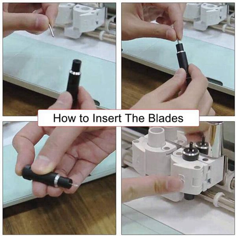 30/45/60 Graden Voor Roland Cricut Cutting Plotter Vinyl Blade Messen Cricut Machine Frees Carving Gereedschap