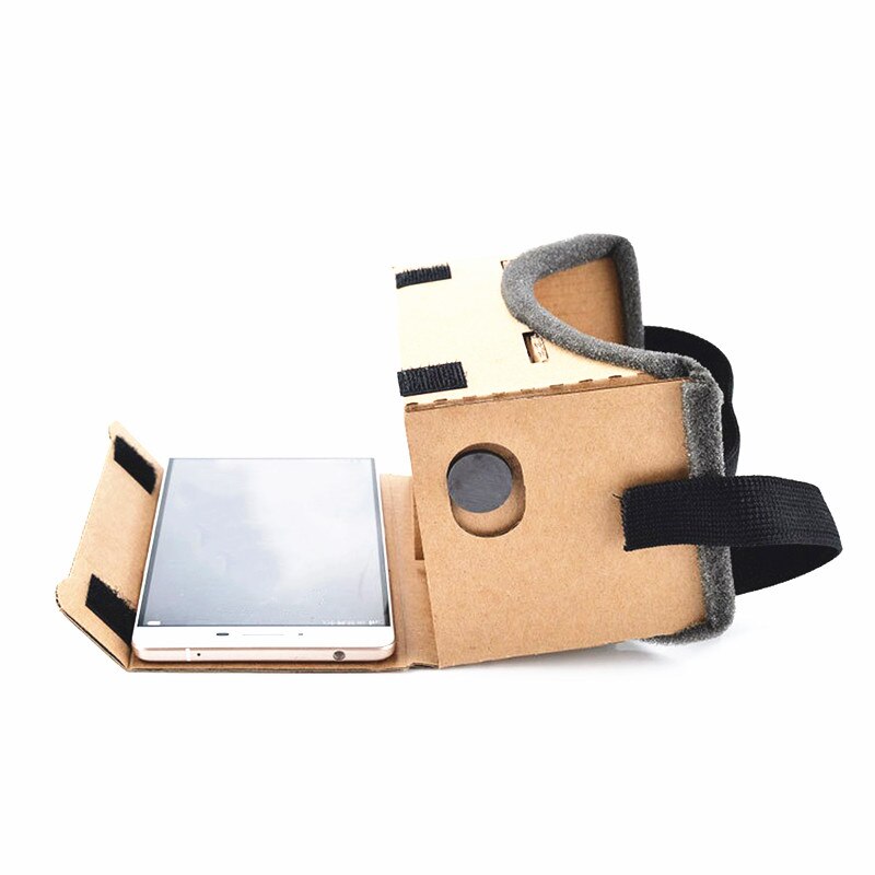 Portable DIY Paper VR Glasses Cardboard Style Head... – Grandado