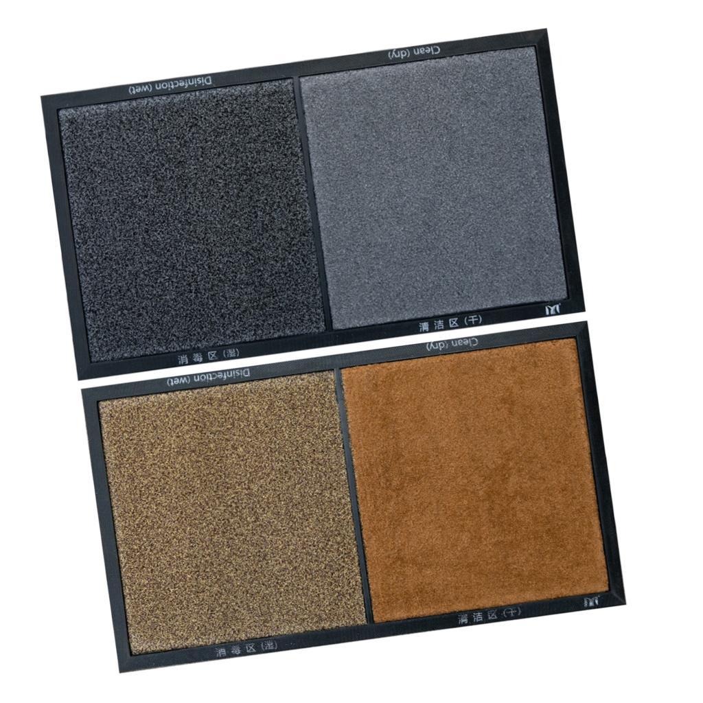 Desinfecterende Mat Ontsmetting Anti Slip Ingangsmat Desinfectie Deurmat Absorberende Doek Pack Tapijten Laarzen Borstel Restaurant
