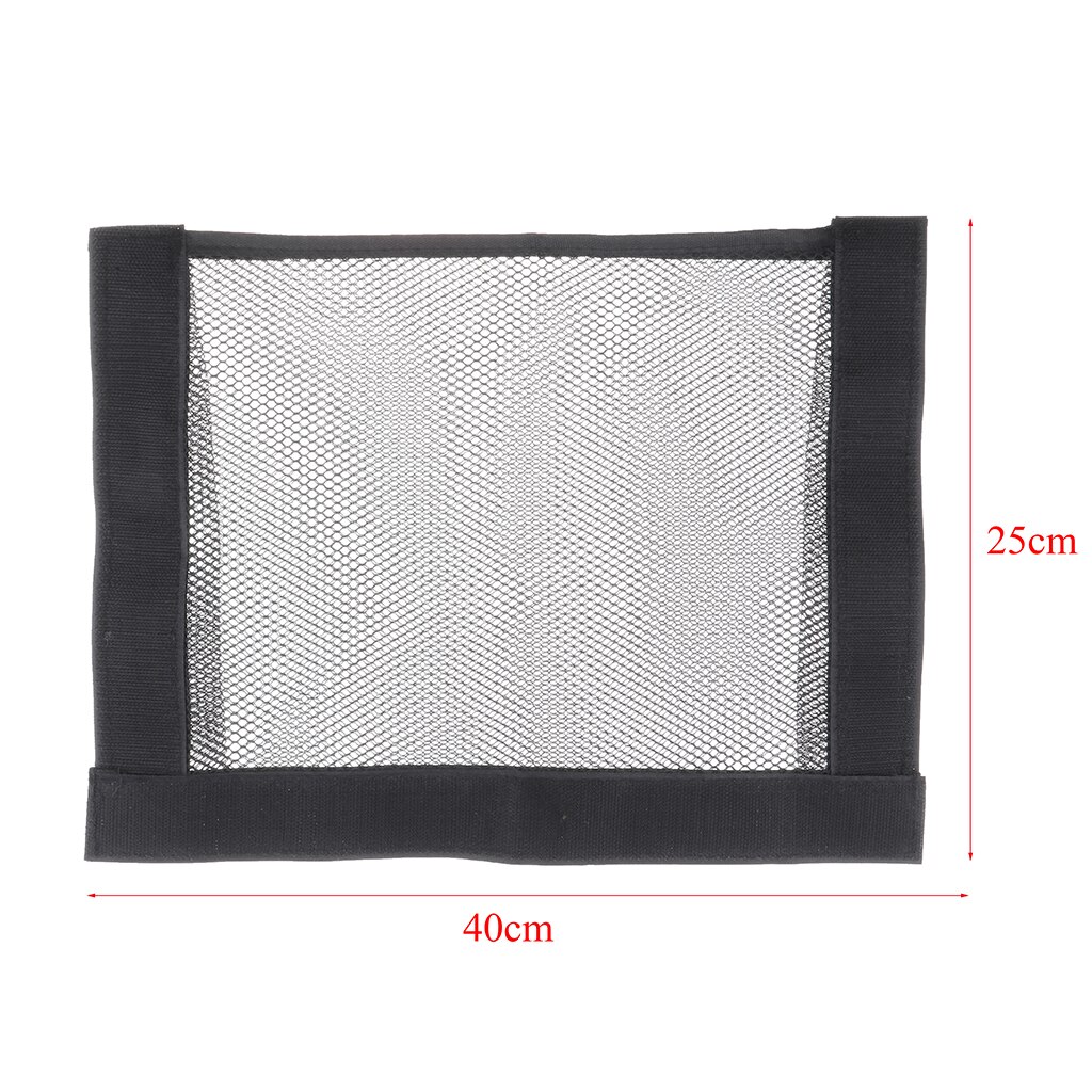 Black Nylon Trunk Cargo Organizer Storage Elastic Mesh Net Holder Pocket