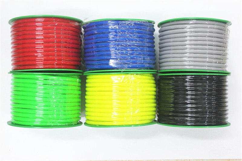 Fuel Hose Silicone Green Transparent for Scooter/Motorcycle DIY Lawn Mower Motorbike Fuel (Outer Diameter 7 x 12 mm