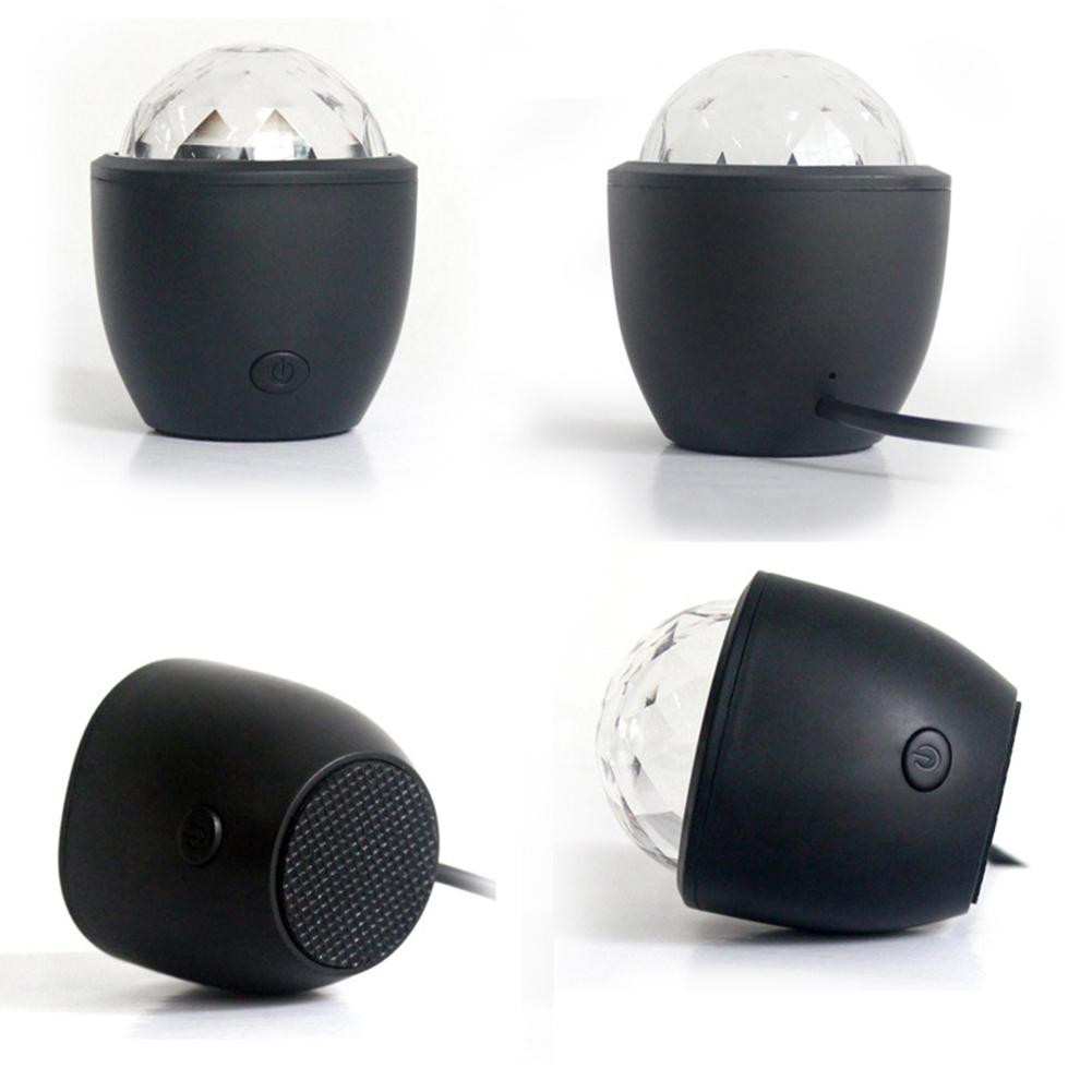 Led usb disco kugle lys led rgb mini usb scene disco flash dj bold lyd magisk diskolys til hjemmefest hjem ktv bar bil
