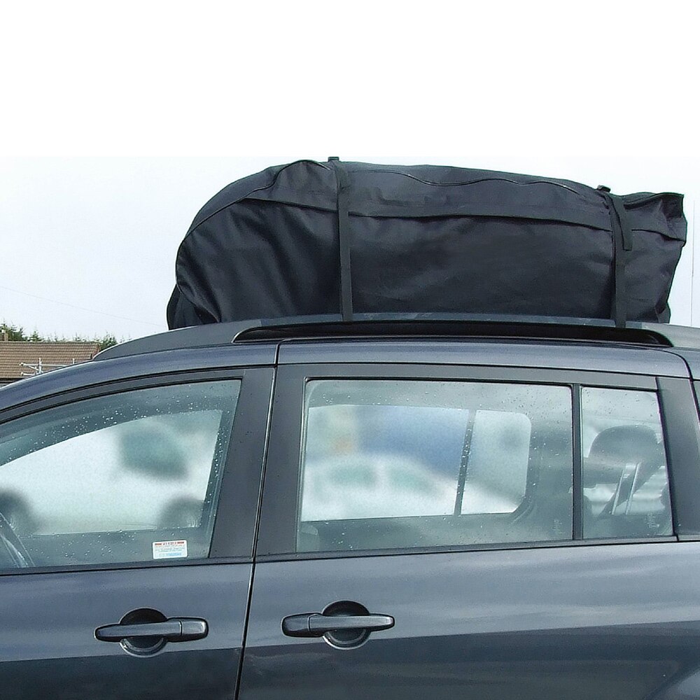 Universal bil tag top bagageholder laste bagage opbevaring rejse vandtæt touring suv van