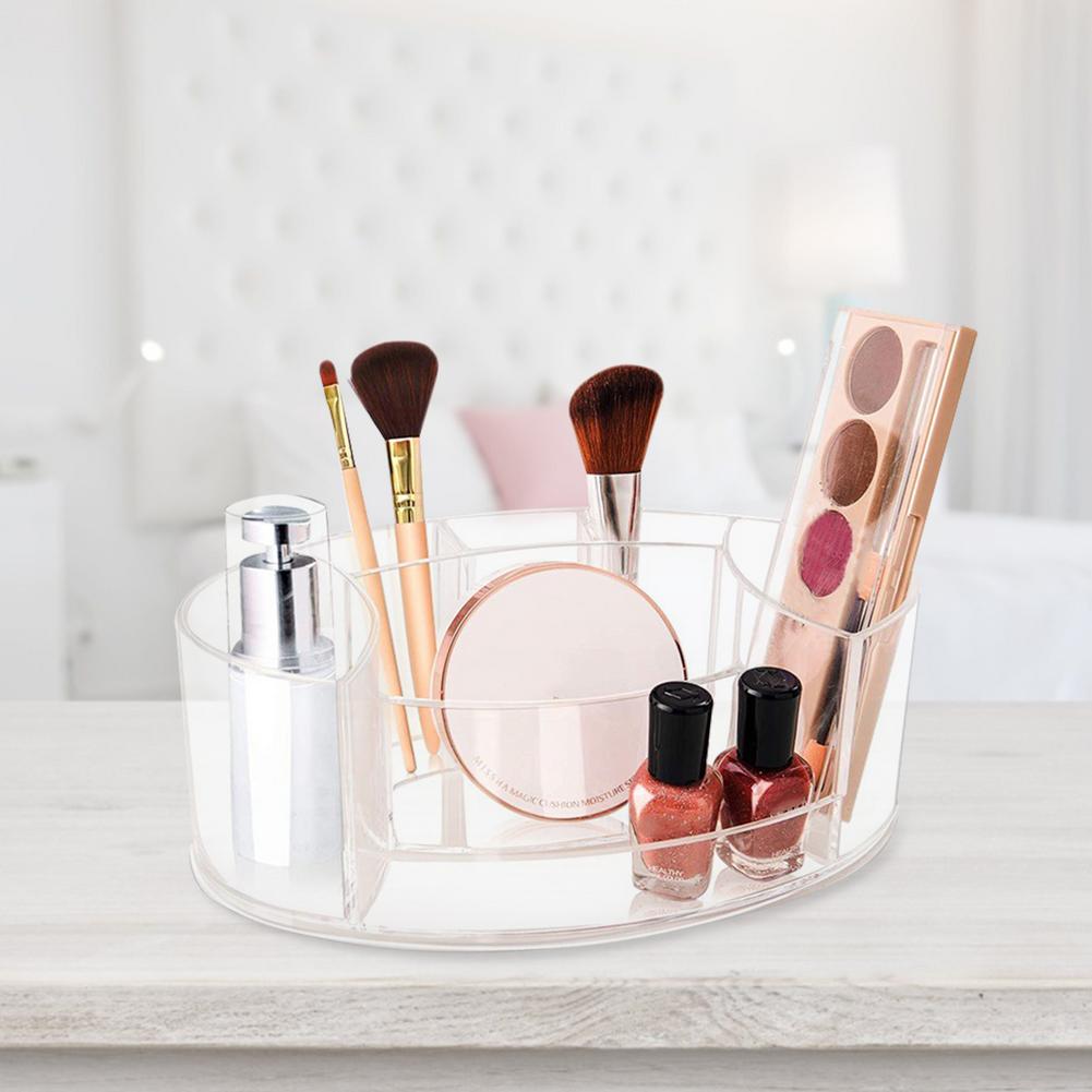 Acrylic Transparent Makeup Organizer Divided Vanity Organizer The Space-saving Great Durable Vanity Countertops Bathrooms