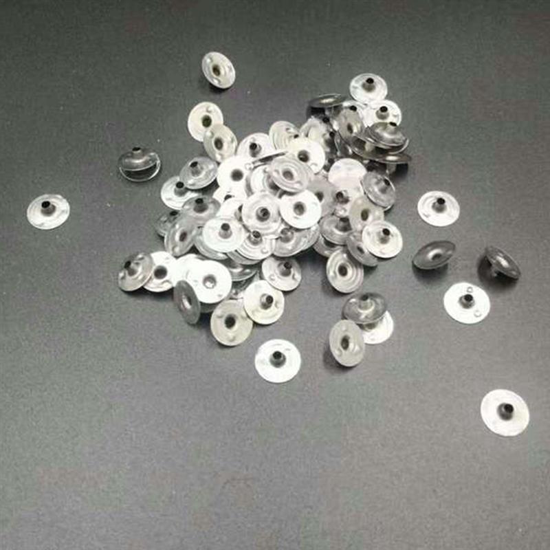 Bases de mechas de vela hechas a mano, suministros de fabricación de velas de Metal, núcleo de mecha de cera para fabricación de velas DIY, 300 Uds.