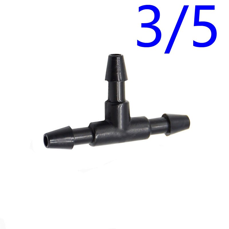 1/8 &quot; vann-t-kopling vann splitter 4/7 3/5 slanger hage vanning tee mothak drypp vanningsbeslag 30 stk.: misligholde tittel