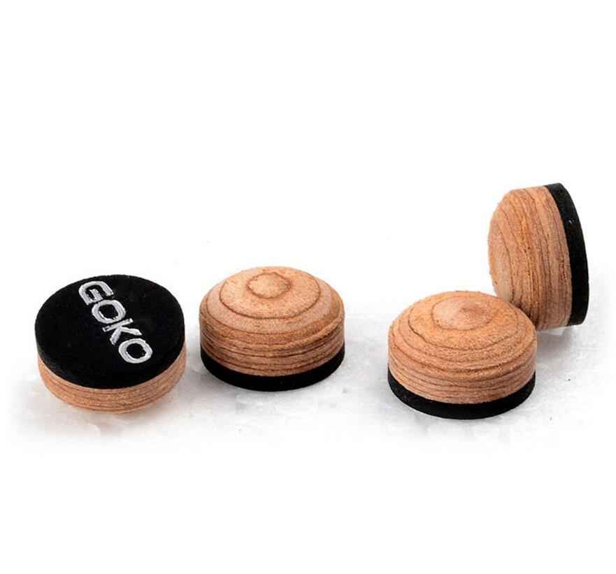 GOKO Snooker punta taco de billar punta 11,5mm 13mm Punta de billar accesorios para campeón de billar tacos de billar inglés punta