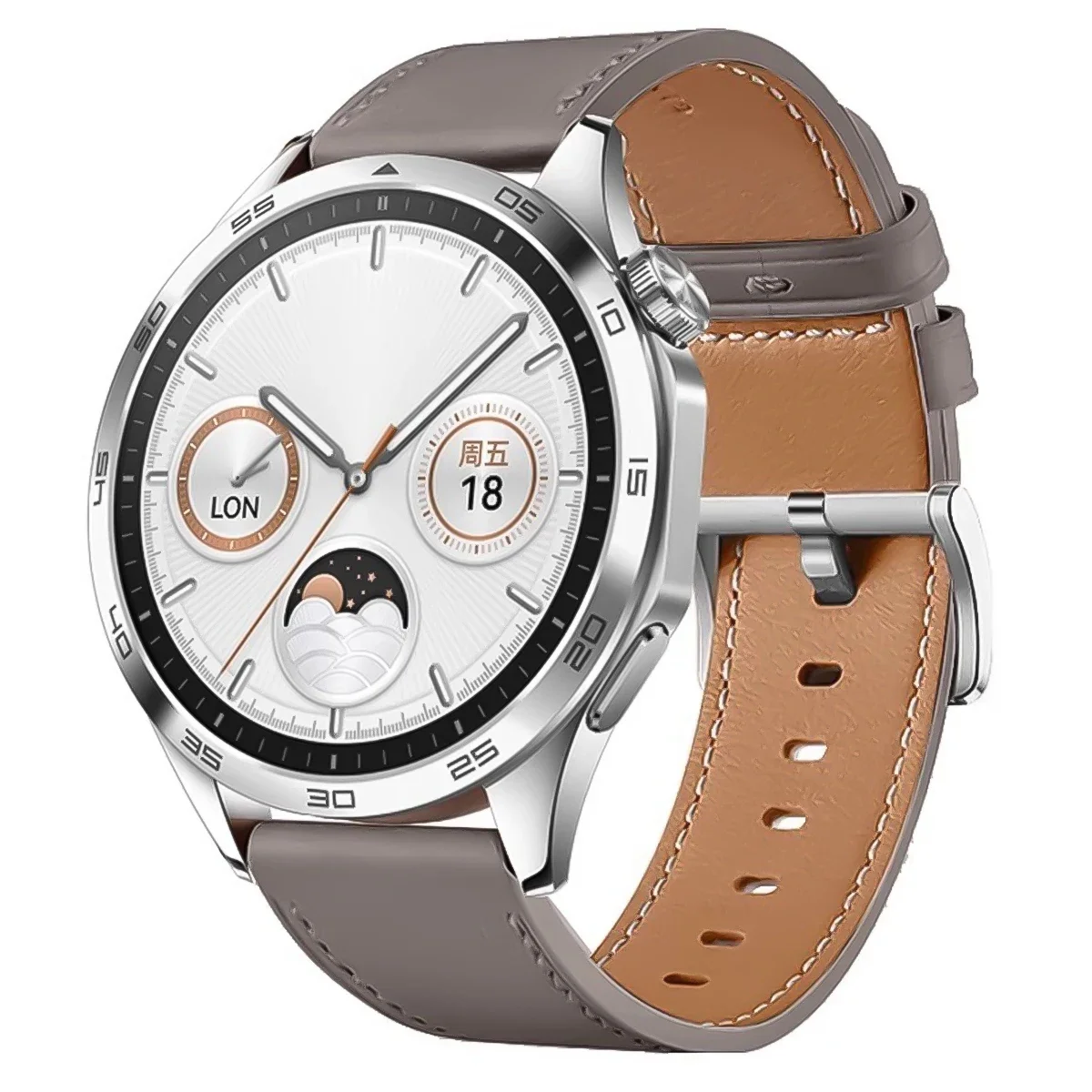 22mm 20mm læderrem til huawei watch  gt 4 46mm watch 4 pro  gt 3 gt2 pro 42mm buds rem urremme blød udskiftningsrem: Blå lyserød / 14mm