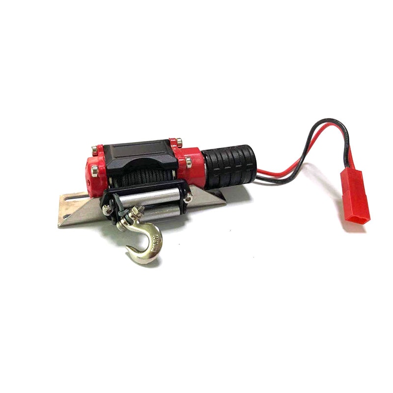 Automatic Winch and Wireless Remote Controller Receiver for 1/10 RC Crawler Car Axial SCX10 Trx-4 TRX4 D90 TF2 Tamiya CC01 90046