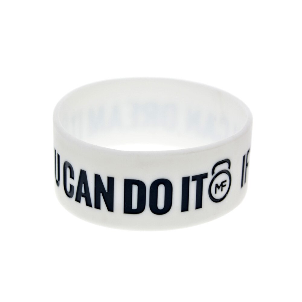 Obh 25 stk crossfit silikone armbånd indgraveret hvis du kan drømme det kan du gøre det