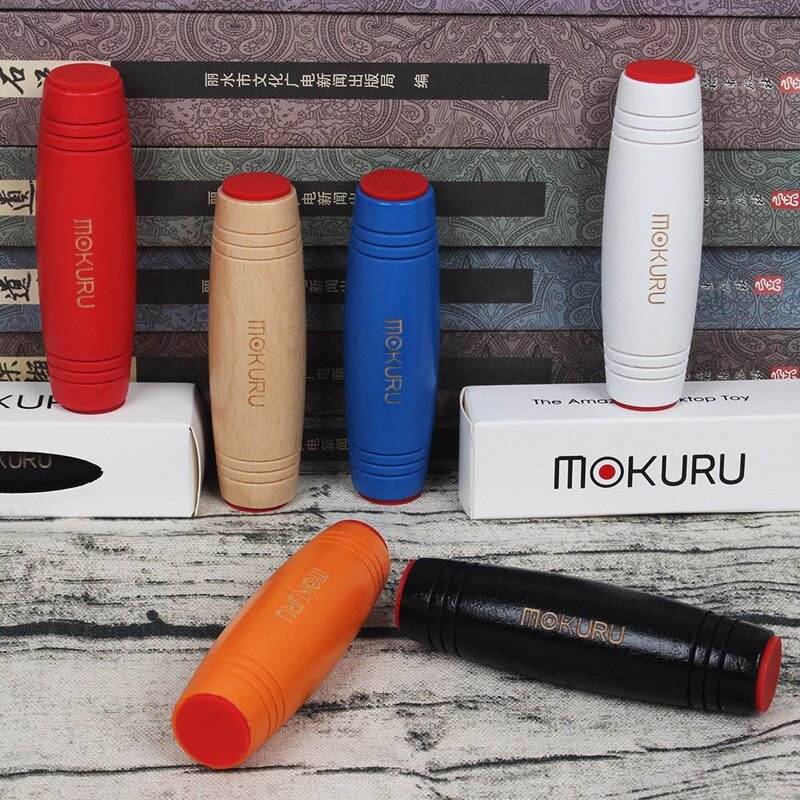 Japanse Rolling Stok Speelgoed Houten Fidget Hand Spinner Grappige Stress Flip Stok Hand Decompressie Concentraat Speelgoed