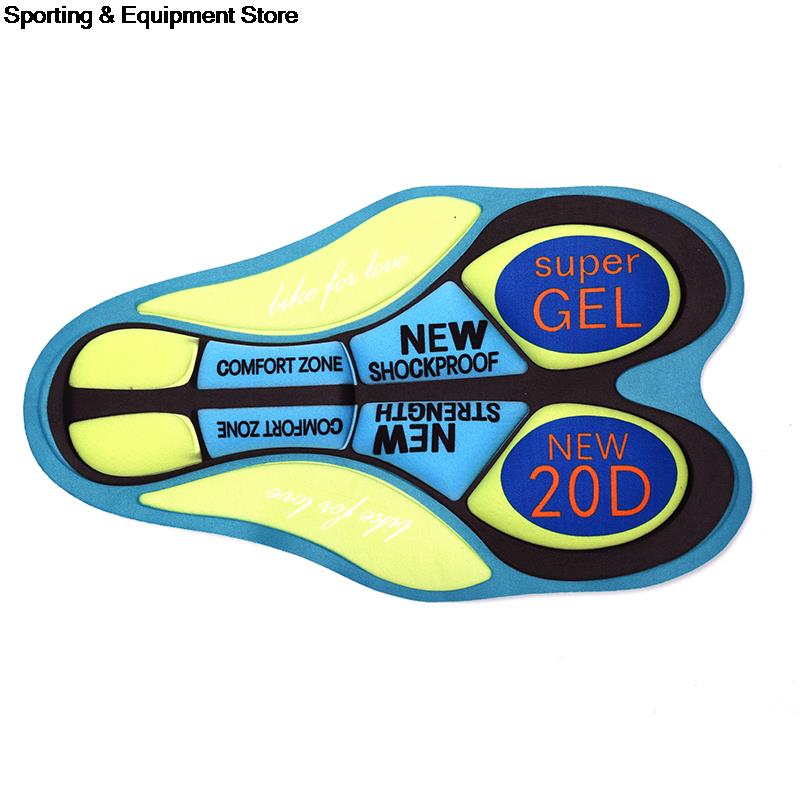 Outdoor Cycling Breathable Pads Bike Riding Base Cushion 5D,9D,12D,19D,20D 30cm x 11cm x 18.5cm Shorts Cushion