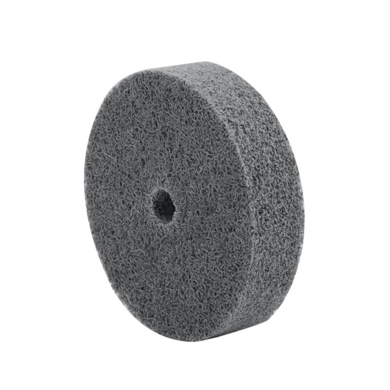 Strip Disc Abrasive Wheel Paint Rust Remover Clean Grinding Wheel Polishing Pad For Durable Angle Grinder Car Truck Motorcycles: Type B Grey