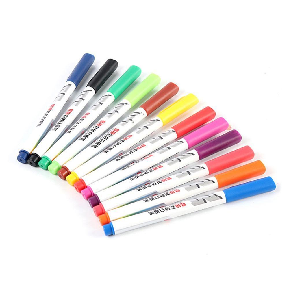 Kleur Whiteboard Markers Waterbasis Uitwisbare Marker Pen Nontoxic Schrijven En Tekenen Leren Pen Voor Kinderen