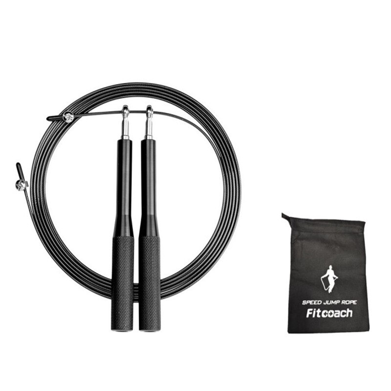 Adjustable Long Cable Fitness Rope Speed Jump Rope Skip For Workout Equipment Accessories Crossfit Training Gym Exercise Boxing