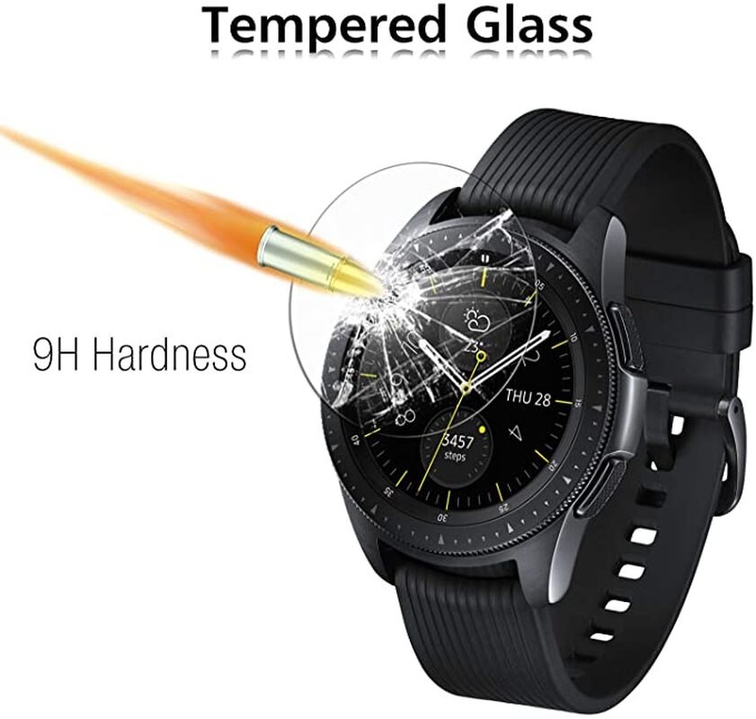 Tempered Glass for Samsung Galaxy Watch 4 40mm 44mm HD Clear Glass Film Screen Protector for Watch4 Classic 46mm 42mm