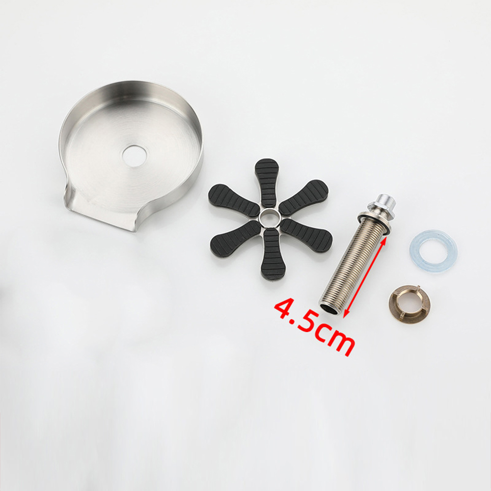 Lavello da cucina tazza di vetro lavaggio automatico in acciaio inox pressione Spray rondella tazza strumento di pulizia rubinetto Bar sciacquatrice brocca di caffè: Blu
