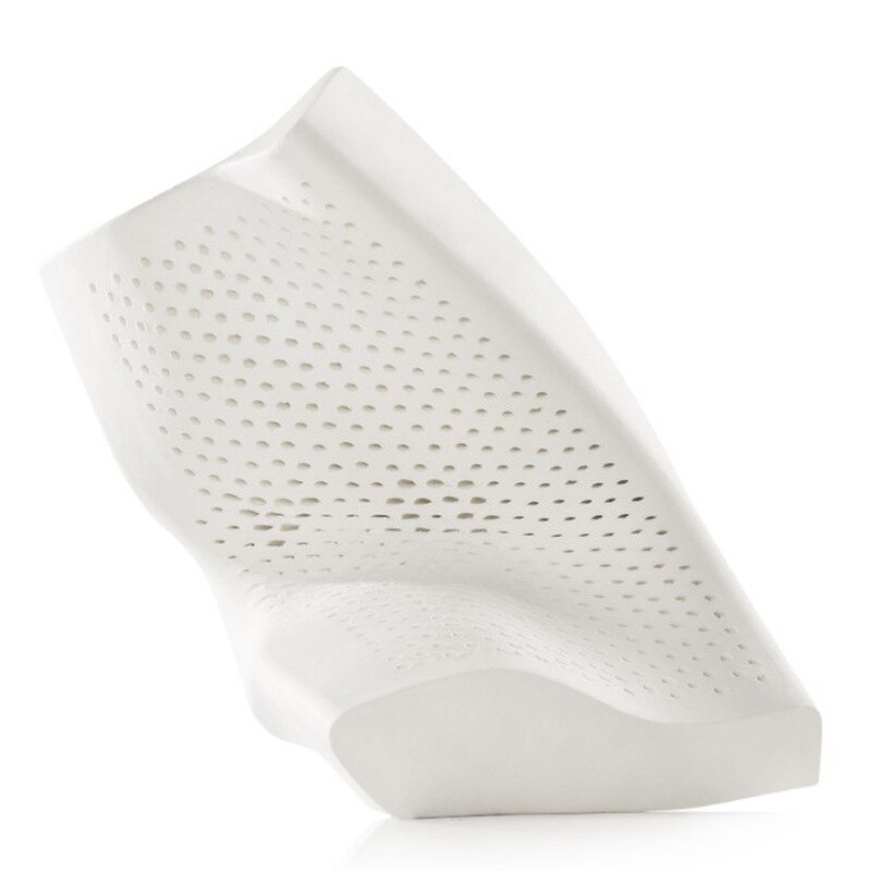 Hinsides sky sommerfugl form naturlig latex pude sengetøj livmoderhalsen rygsøjler massage pude hals bundet hoved sundhedspleje