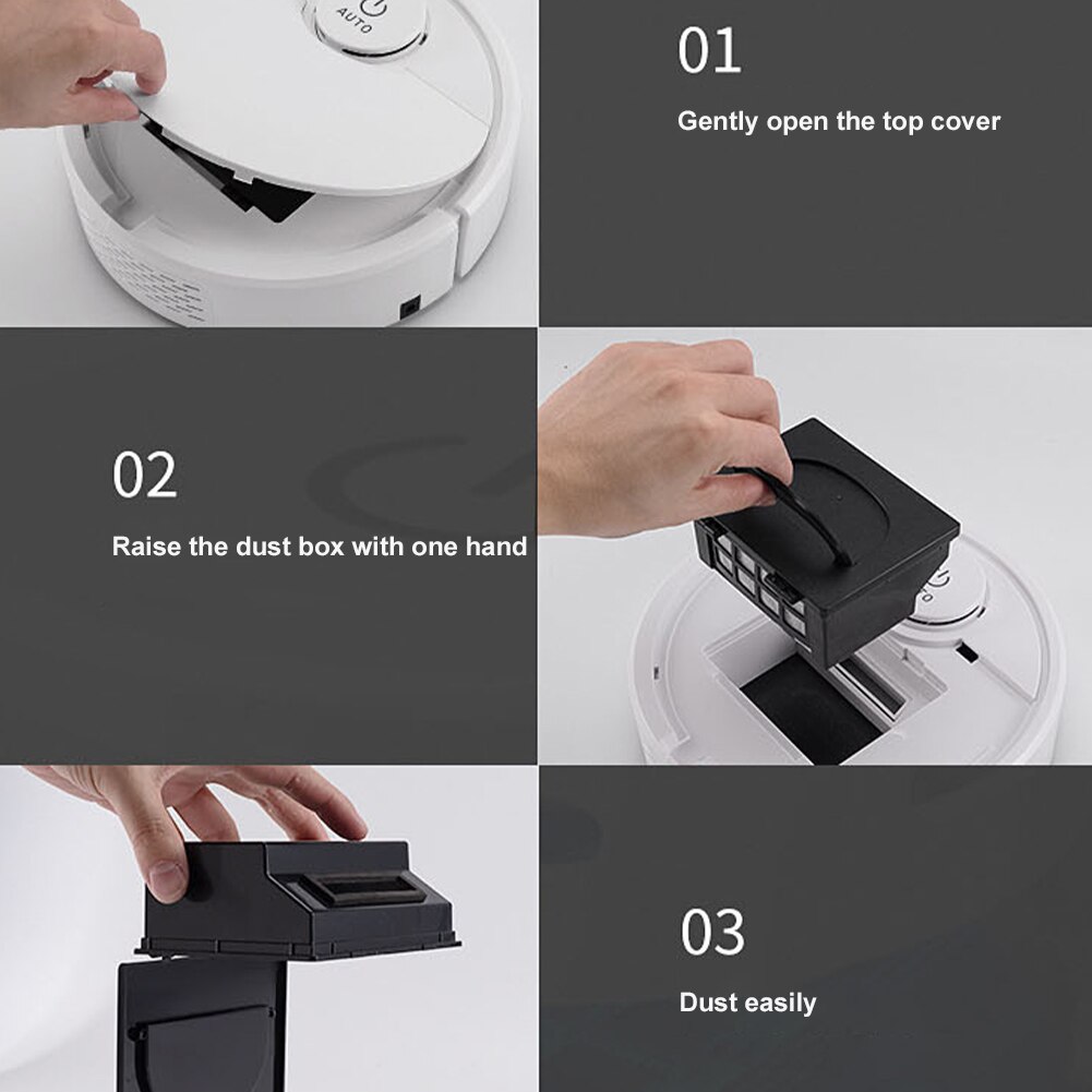 Smart Touch Robot Stofzuiger Usb Auto Cleaning Robot Droog Nat Veegmachine Robots 3000Pa Sterke Zuigkracht