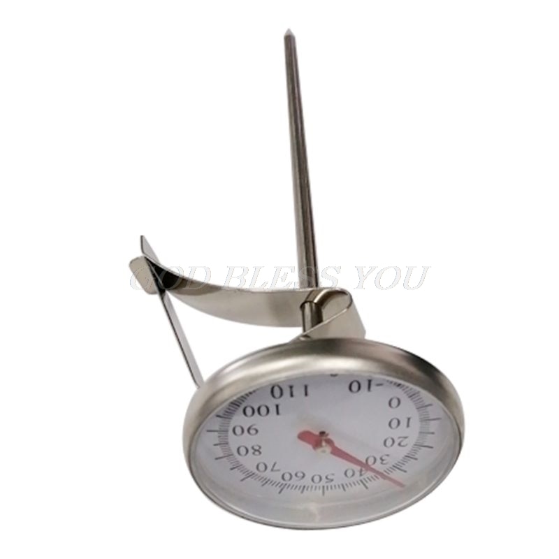 Safe Stainless Steel Sensor Cooking Milk Food Coffee Temperature Instrument Thermometer with Large Dial