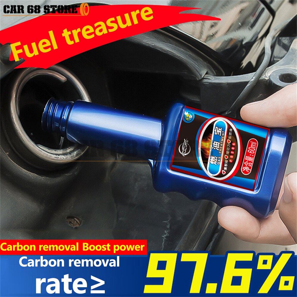 Économie de carburant pour voiture, 60ML, trésor de carburant, économie d'essence, additifs, dépôt de carbone, Agent de nettoyage, restauration de lubrification antirouille