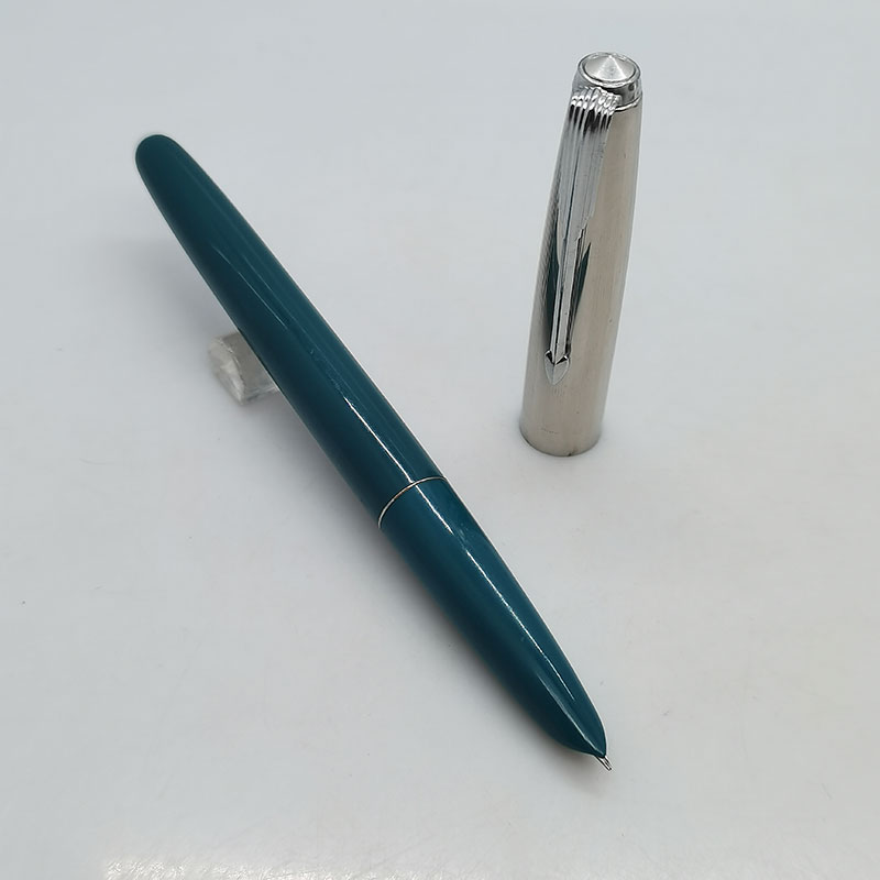 Stylo plume Vintage Hero Yong Sheng 412, de papeterie d&#39;écriture à pointe Fine pour étudiants utilisant les années 1990: green