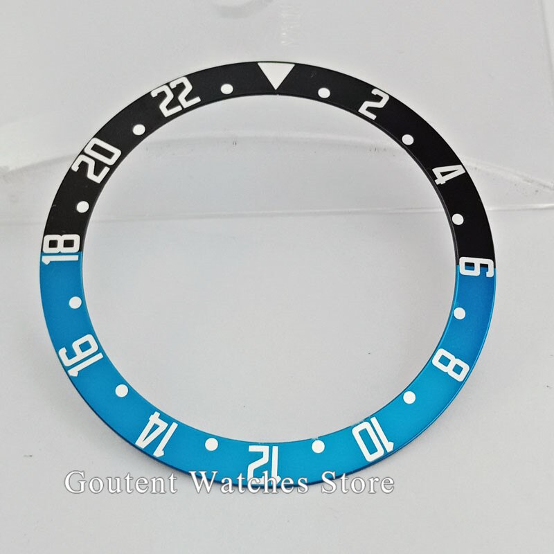 39.5mm Aluminum Material Watch Bezel Insert Fit 41mm Corgeut Watch: 3