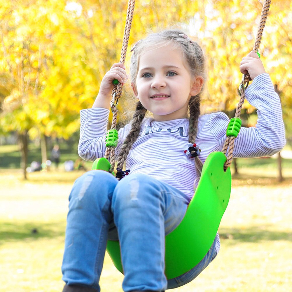 Per bambini per Bambini Altalena U-a forma di Hanging Sedia Piccolo Oscillante A Dondolo Amaca All'aperto Parco Giochi Altalena Accessori