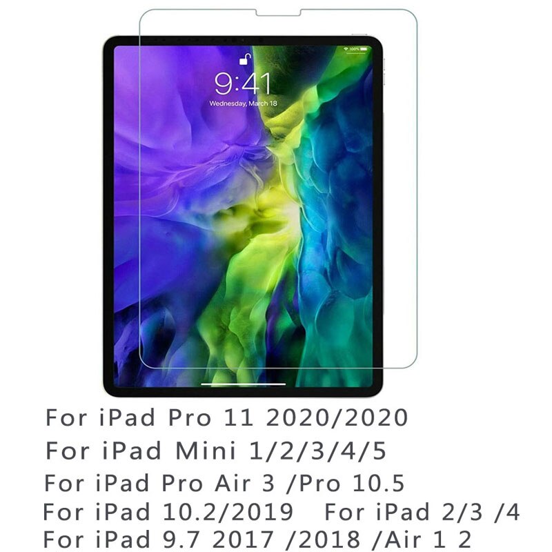 6D Glas Voor Ipad 10.2 Glas Ipad Air 3 Gehard Glas Ipad Pro 11 Screen Protector Ipad 9.7 Glas Mini 4 5