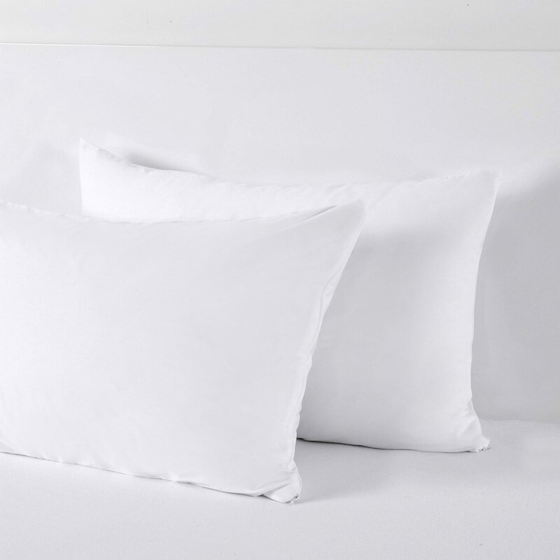 Standard King Size 21*27"Stock 2pcs Soft Waterproof Pillow Protector/ Pillow Cover For Bed Wetting Color White