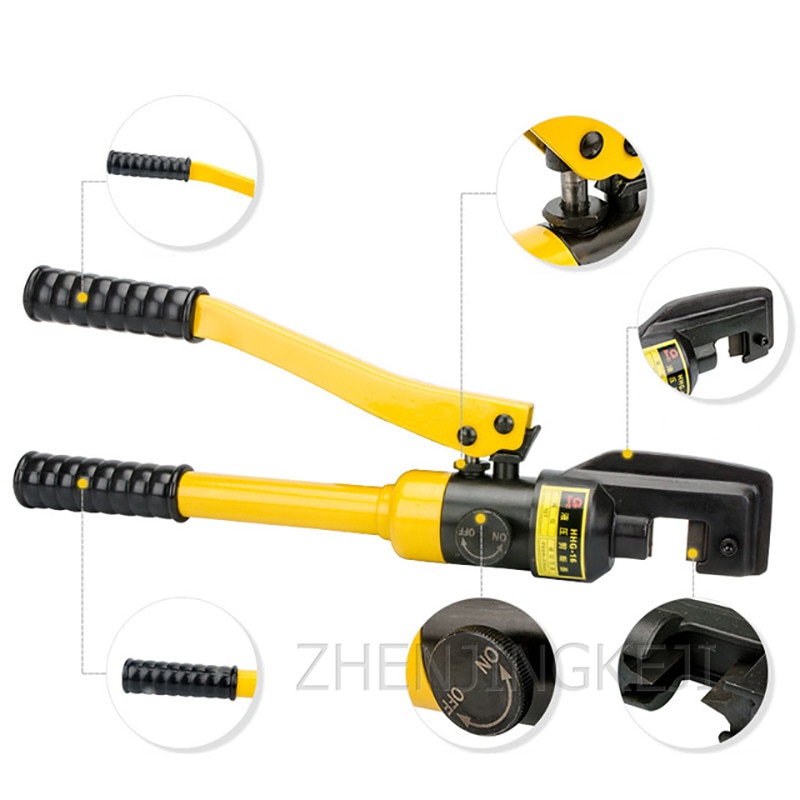 Manual Hydraulic Rebar Shears Titanium Steel Rebar Cutter Portable Open