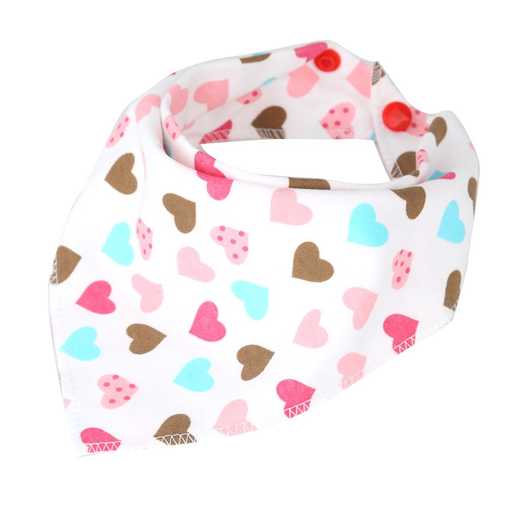 23 Kleuren Cartoon Leuke Baby Kids Zakdoek Baby Zacht Katoen Kwijlen Speeksel Handdoek Herbruikbare Peuter Gedrukt Bib: NO.1