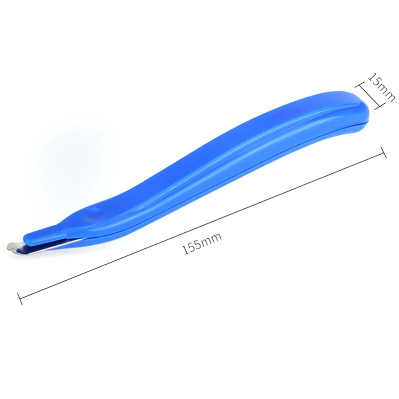 2pcs Portable Staple Remover Manual Removable Magnetic Head Less Effort Staple Removal Tool Home Office School Desk Accessories