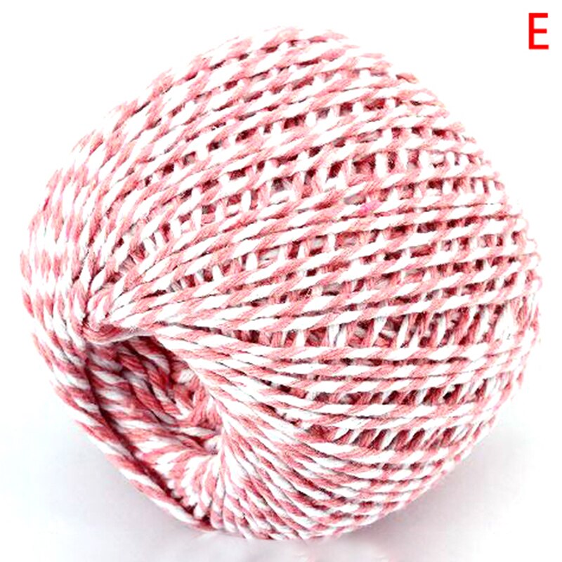 Zongzi – rouleau de ficelle en coton de boucher, 75m, pour préparation de la viande, dinde, ficelle de Barbecue, pour saucisses, corde d&#39;attache, outils de cuisson, bricolage: E