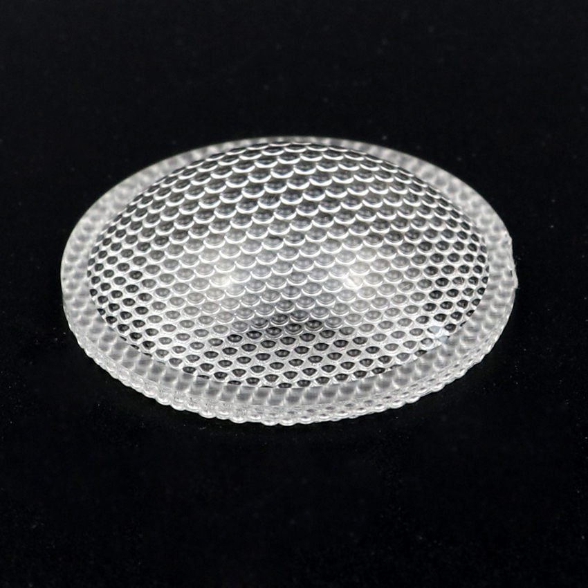 1 Piece Plano Convex lens diameter 38mm Bead surface led optical lens reflector High power LED diffuser Scatter Light Lens